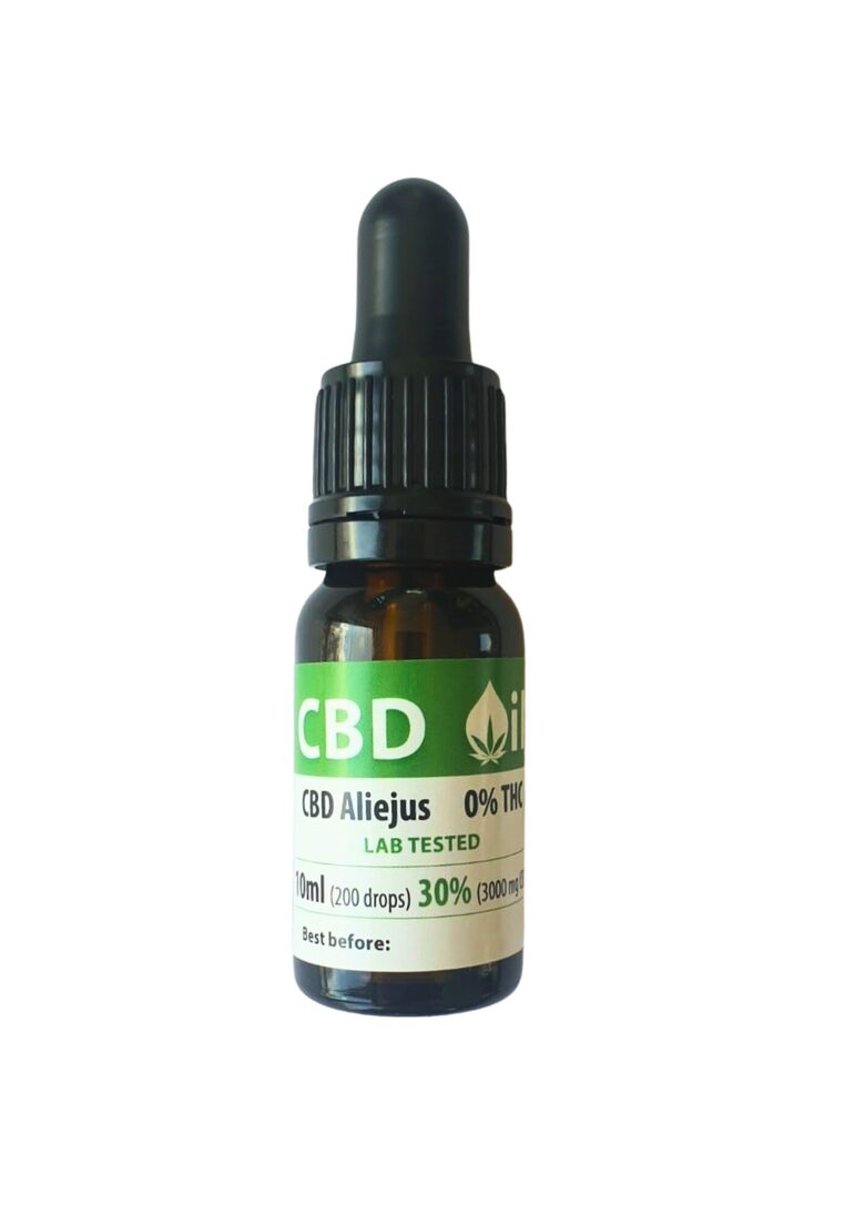 30% 10ml 3000mg ren CBD olie CannaMama, THC = 0%, TO FLASKER TIL PRISEN AF EN!!!